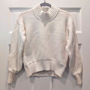 Everlane The Texture Cotton Cable Sweater